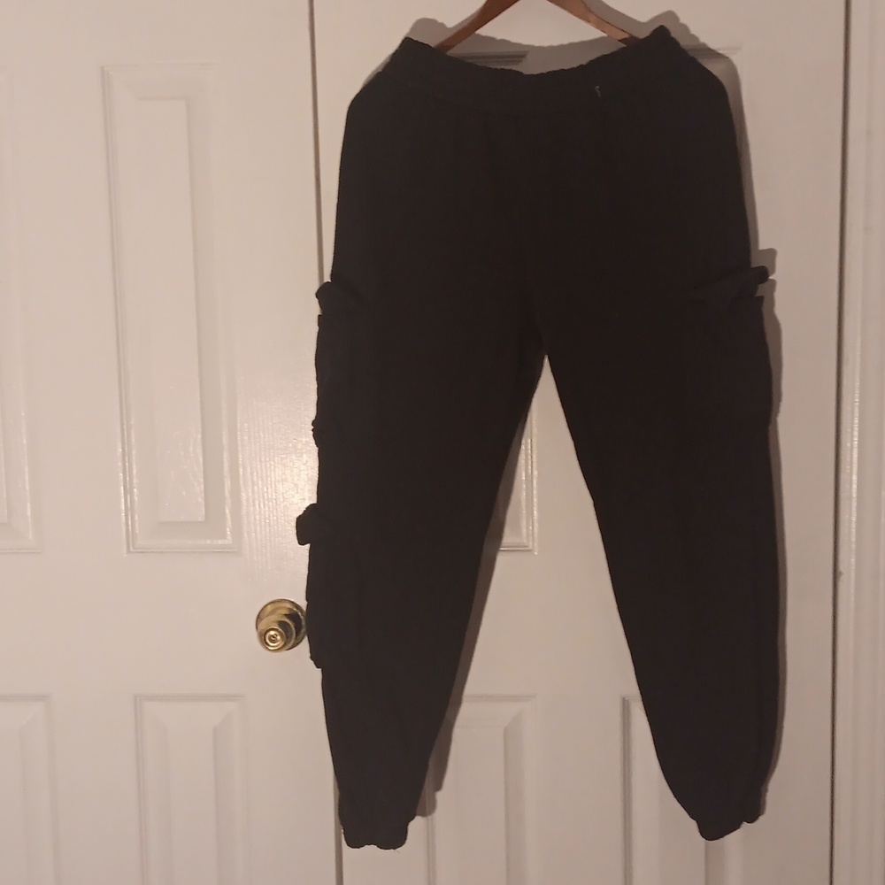 Black Cargo Pants